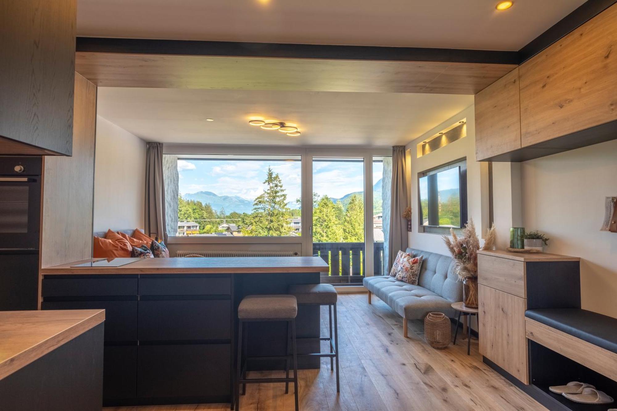 Suite Apartment Modern Getaway - Neu Renoviert - Strobl Am Wolfgangsee Zewnętrze zdjęcie