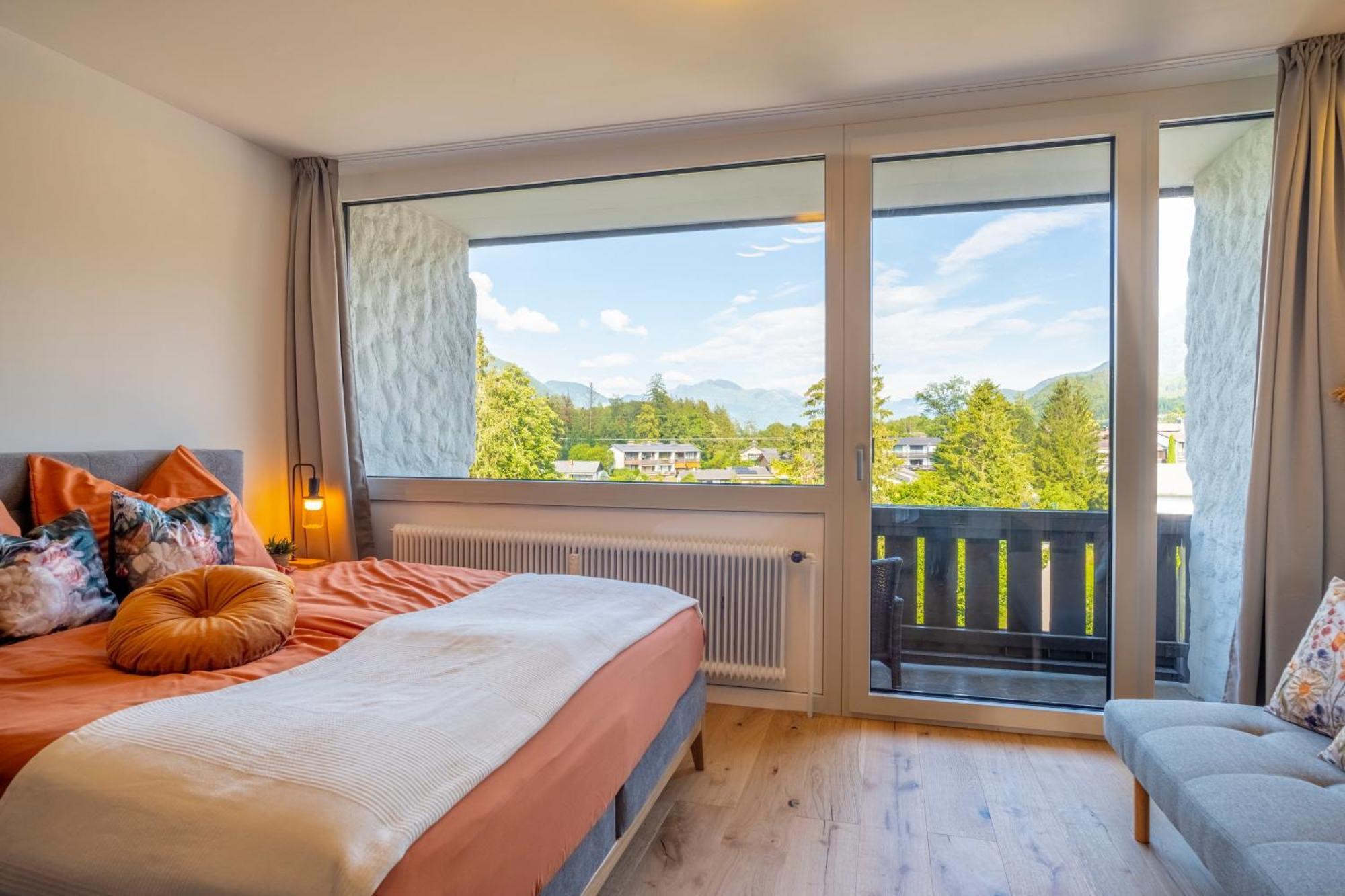 Suite Apartment Modern Getaway - Neu Renoviert - Strobl Am Wolfgangsee Zewnętrze zdjęcie